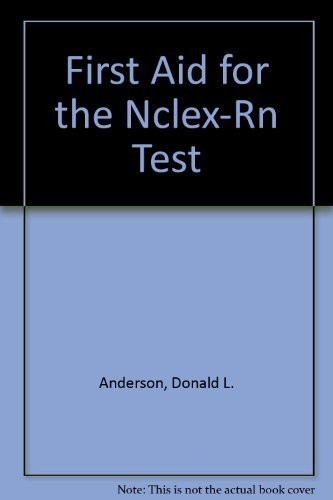 1st Aid for the Nclex-Rn Computerized Adaptive Testing/Book and Disk