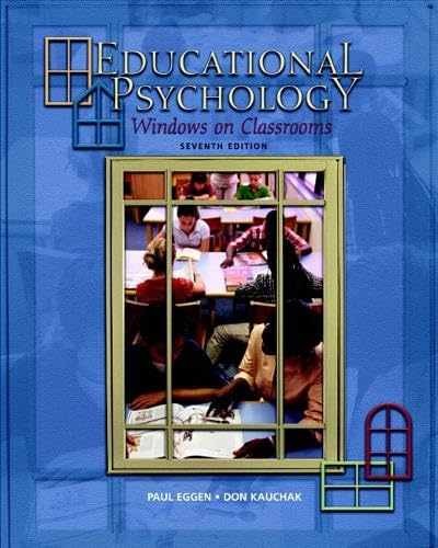 Educational Psychology: Windows – Paperback, by Kauchak Donald P. – Acceptable
