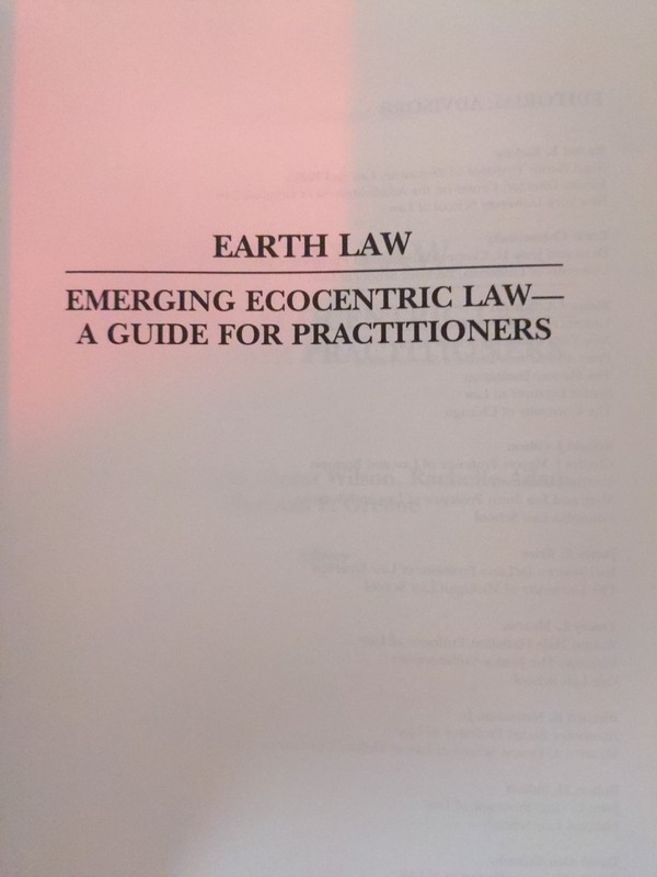 Aspen Coursebook Ser.: Earth Law : Emerging Ecocentric Law: A Practitioner's... gallery