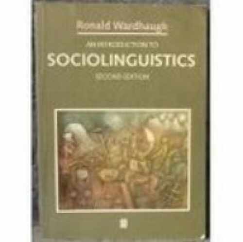 An Introduction to – Paperback, by Wardhaugh Ronald – Very Good j