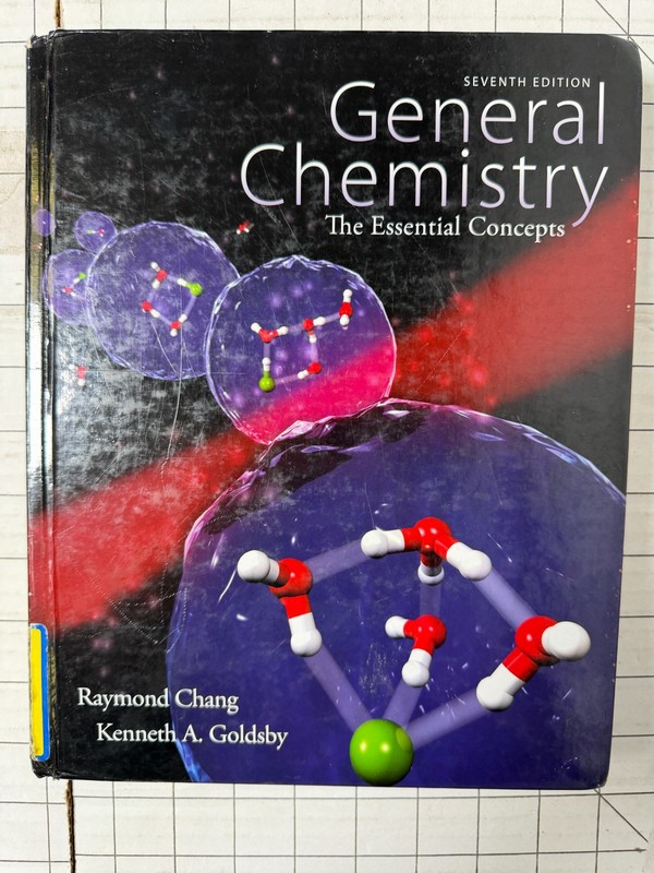 General Chemistry: the Essential Concepts by R. Chang & K. Goldsby 7th Edition