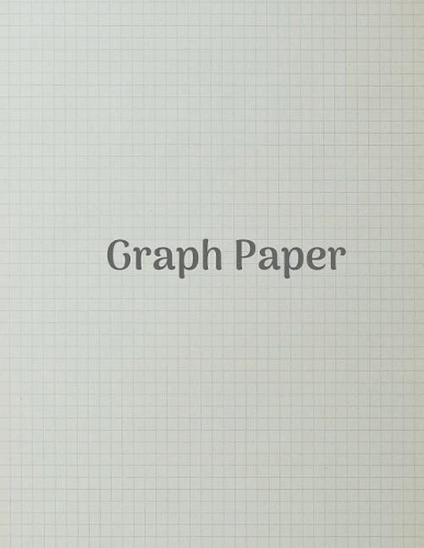 Graph Paper: Quad Rule Graph Paper,8.5 X 11 (4×4 Graph Paper) 100 Pages by Mikai