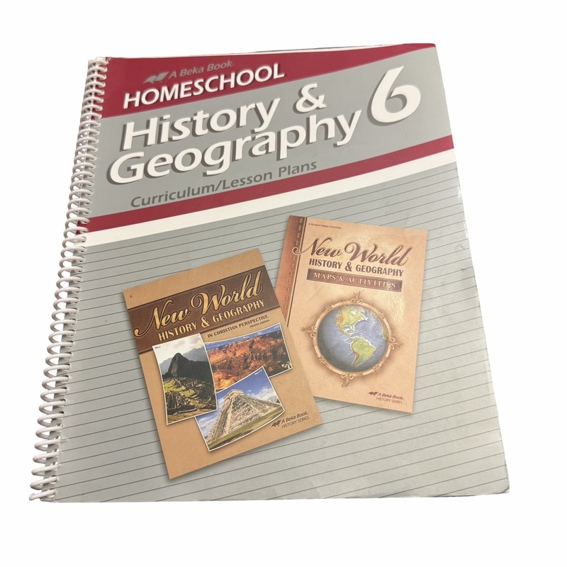 Abeka History & Geography Grade 6 Curriculum Set Teacher Guide 2015