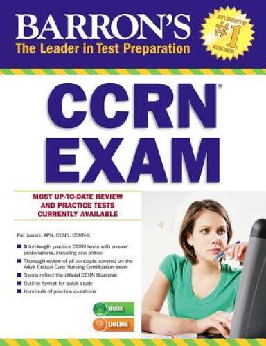 Barron’s CCRN Exam – Paperback – ACCEPTABLE