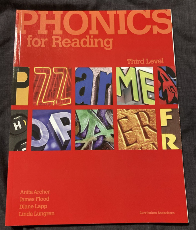 Phonics for Reading Third Level Student Workbook