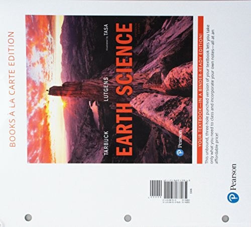 Earth Science – by Tarbuck