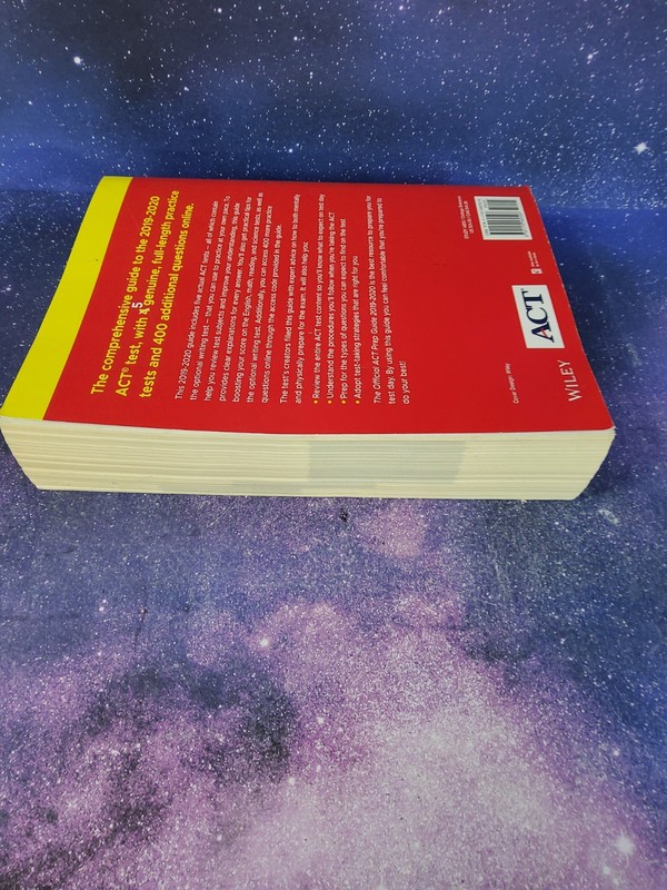 The Official ACT Prep Guide 2019-2020, (Book + 5 Practice Tests gallery
