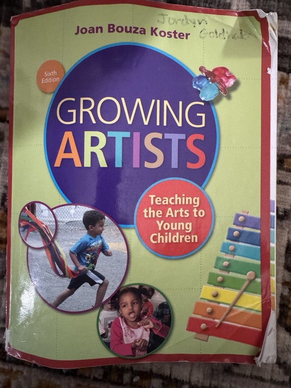 Growing Artists: Teaching the Arts 6th Ed Joan Bouza Koster Paperback Art