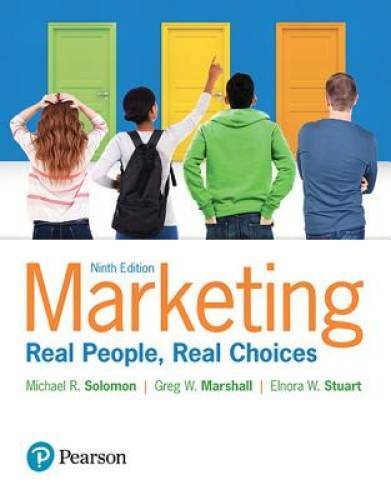 Marketing: Real People, Real Choices (9th Edition) – Paperback – GOOD
