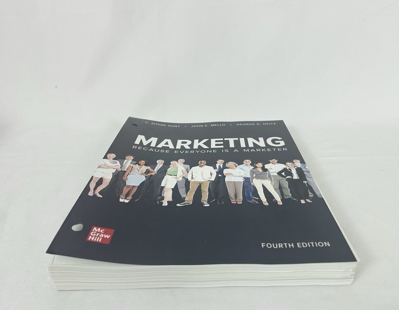 Marketing 4th Edition by Hunt Mello Deitz McGraw Hill Loose Leaf gallery