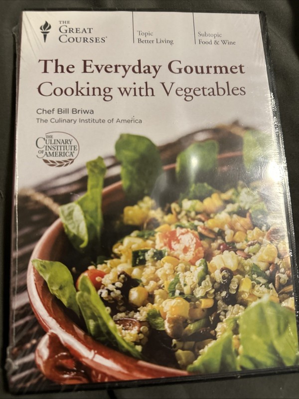 Everyday Gourmet : Cooking with Vegetables by Bill Briwa (2016, DVD)