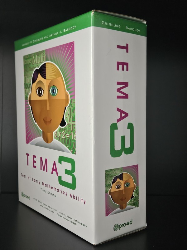 Pro-Ed TEMA-3 Test Of Early Mathematics Ability 3rd Edition Set gallery