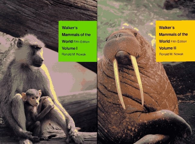 Walkers Mammals of the World, - VERY GOOD