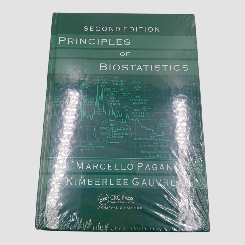 Principles of Biostatistics 2nd Edition Book by Marcello Pagano & Kimberlee Gauv
