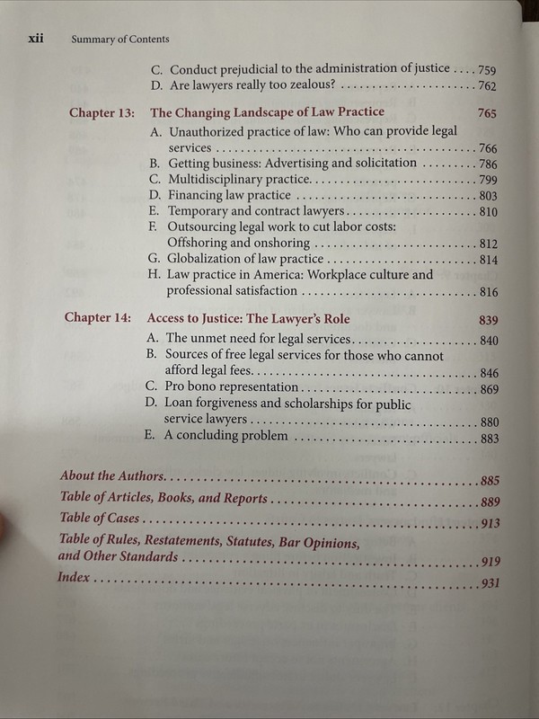 Ethical Problems In The Practice of Law 5th Edition (Lerman, Schrag, Rubinson) gallery
