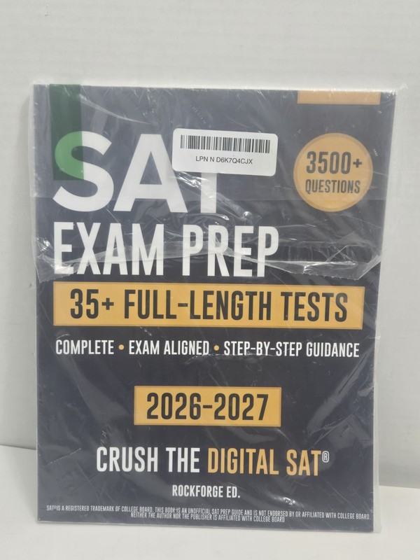 SAT Exam Prep Complete & Exam Aligned Study Guide 2026-2027
