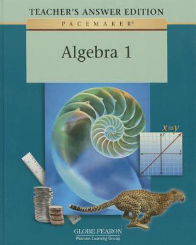 Pacemaker Algebra One Teacher Answer Second Edition 2001c by Globe Fearon