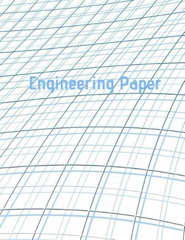 Engineering Paper: Quad Rule graph paper,8.5 x 11 (5×5 graph paper) 100 pages by