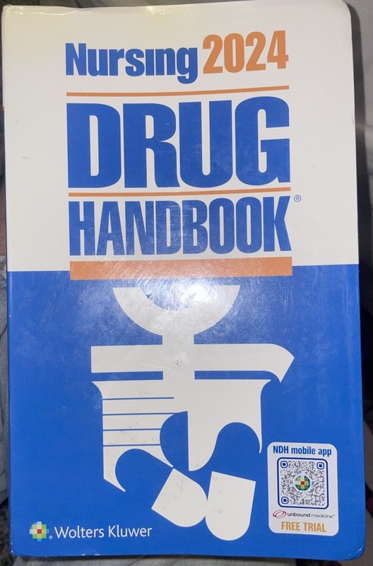 Nursing2024 Drug Handbook by Lippincott Williams & Wilkins Used