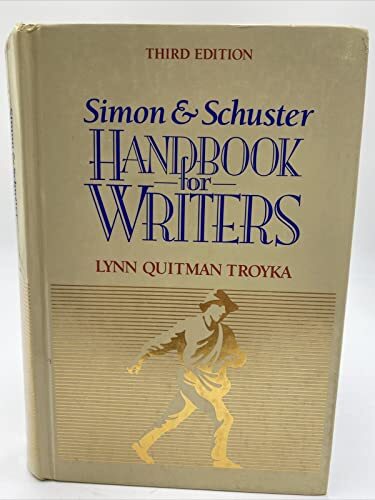 Simon & Schuster Handbook For Writers, Troyka, Lynn Qui