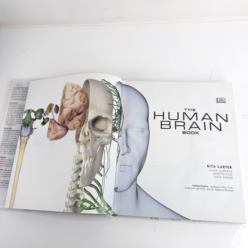 The Human Brain Book by Page, Martyn; Carter, Rita Hardbook gallery