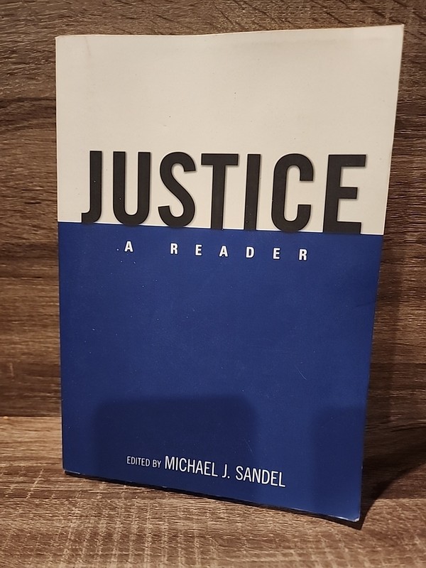 Justice: A Reader – Paperback, by Sandel Michael J. – Very Good