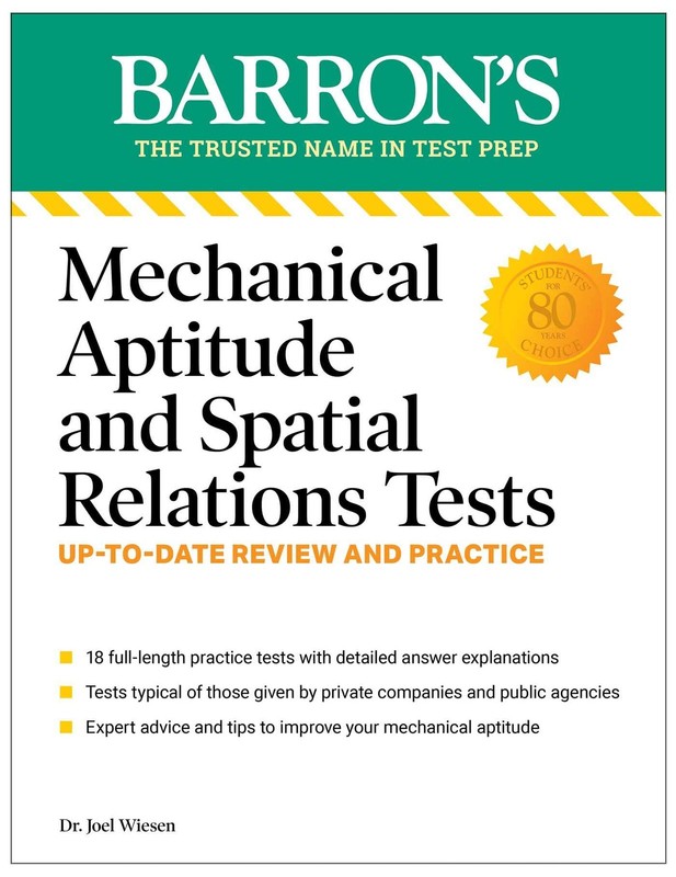 Mechanical Aptitude and Spatial Relations Tests, Fourth Edition (Barron’s Te…