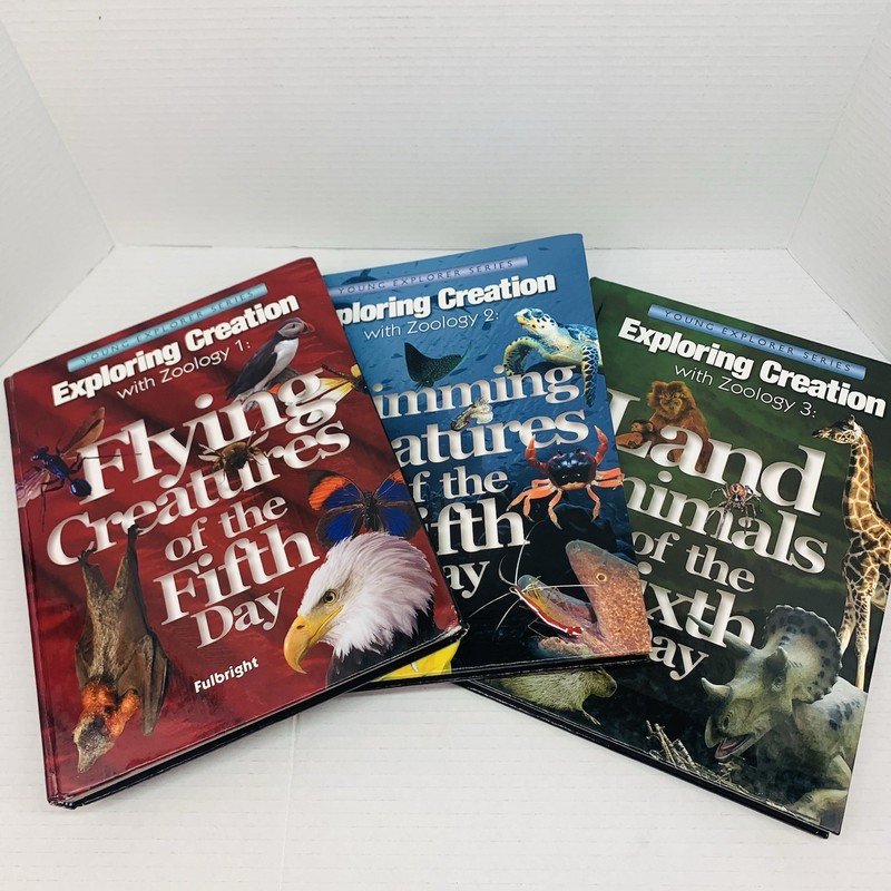 Homeschool Apologia Exploring Creation Set with Zoology 1+2+3
