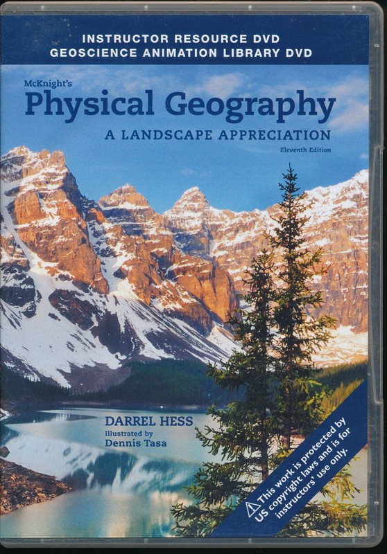 Instructor Resource DVD Test Bank for McKnight’s Physical Geography 11th Hess