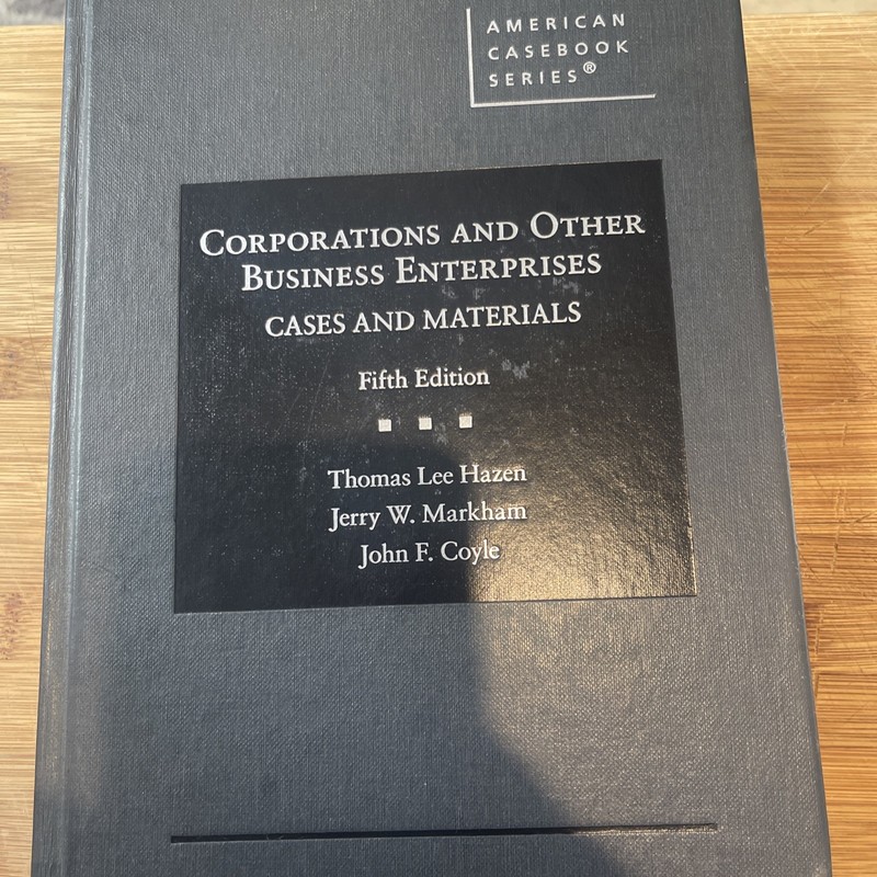 346- VIDEO Corporations And Other Business Enterprises 9781647082512