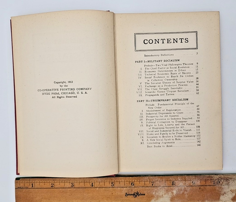 1913 First Edition Militant and Triumphant Socialism Charles H. Vail #55 gallery