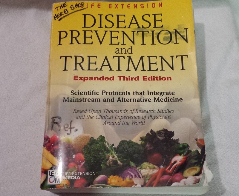 Disease Prevention and Treatment 3rd Ed LEF Lg Trade Paperback Natural Health