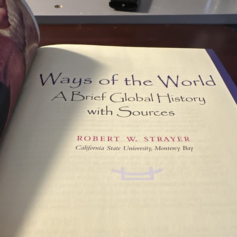 Ways of the World Strayer Bedford/St. Martin's Hardcover AP Edition 2010 gallery