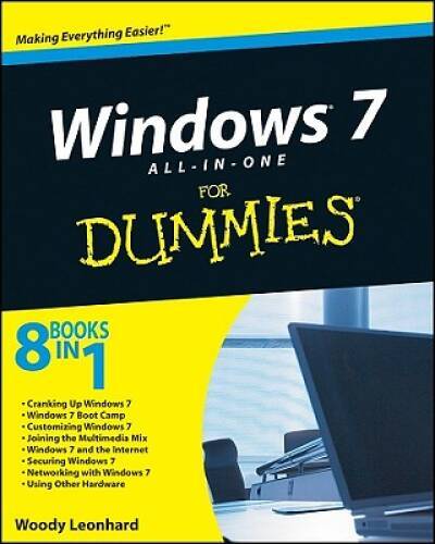 Windows 7 All-in-One For Dummies – Paperback By Leonhard, Woody – VERY GOOD
