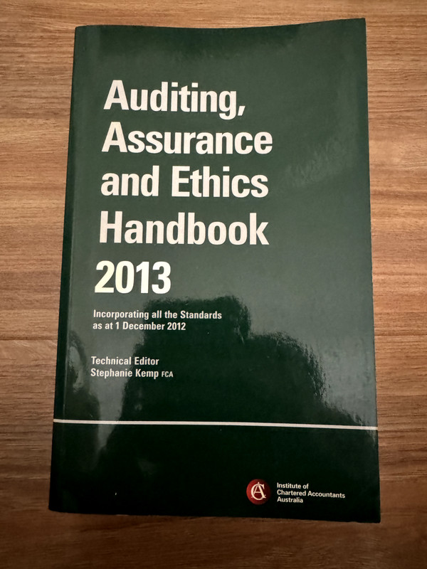 Chartered Accountants Auditing & Assurance Handbook 2013 Paperback