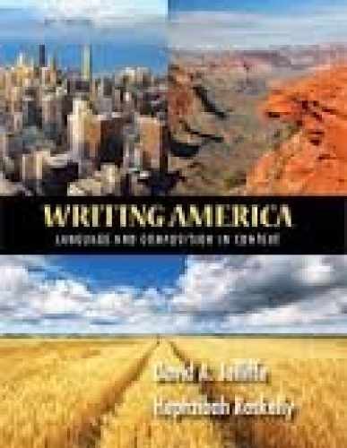Writing America Language – Hardcover, by David A. Jolliffe – Very Good