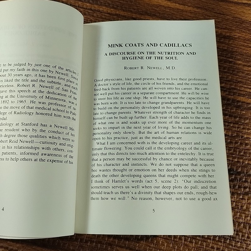 The Radiologist's First Reader By Harry W. Fischer 1988 Paperback Book gallery