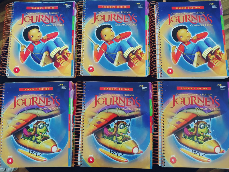 Journeys Common Core – Complete Set of 6 – Teachers Edition – Second Grade