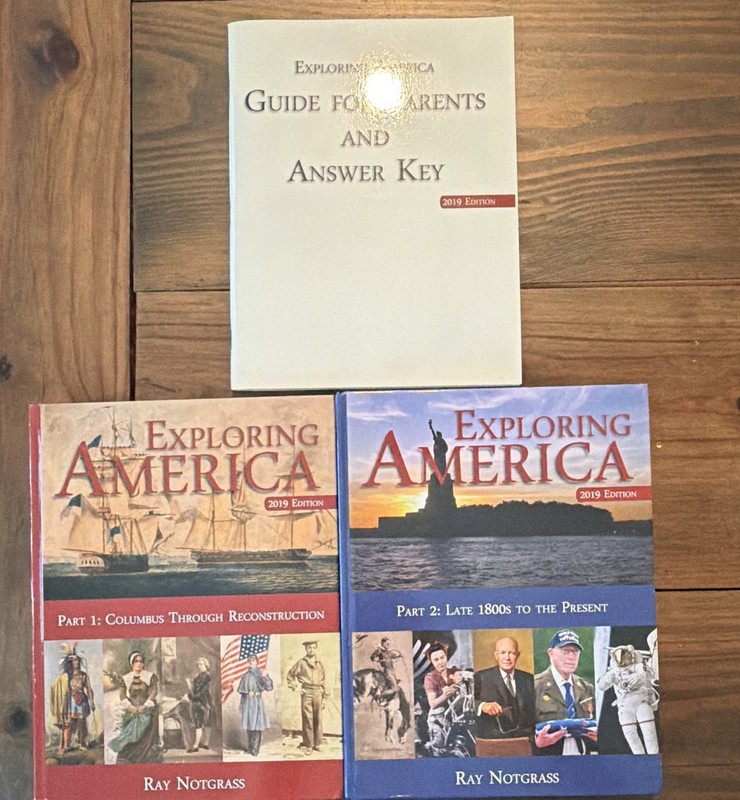 Notgrass Ray Notgrass Exploring America Part 1-2 Parent Guide Answer Key