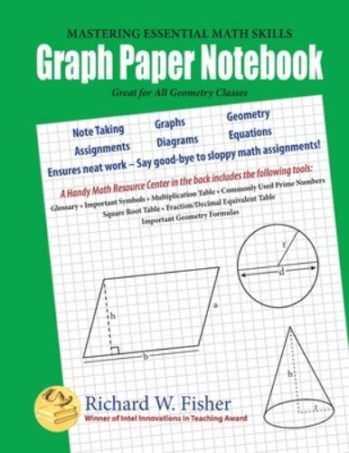 Graph Paper Notebook – Geometry: Great for All Geometry Classes, Fisher, Richard