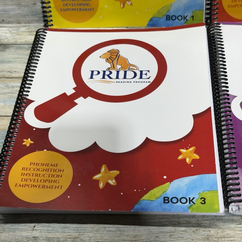 Pride Reading Program Books 1 2 3 4 Set Phoneme Recognition Homeschool 2019 gallery