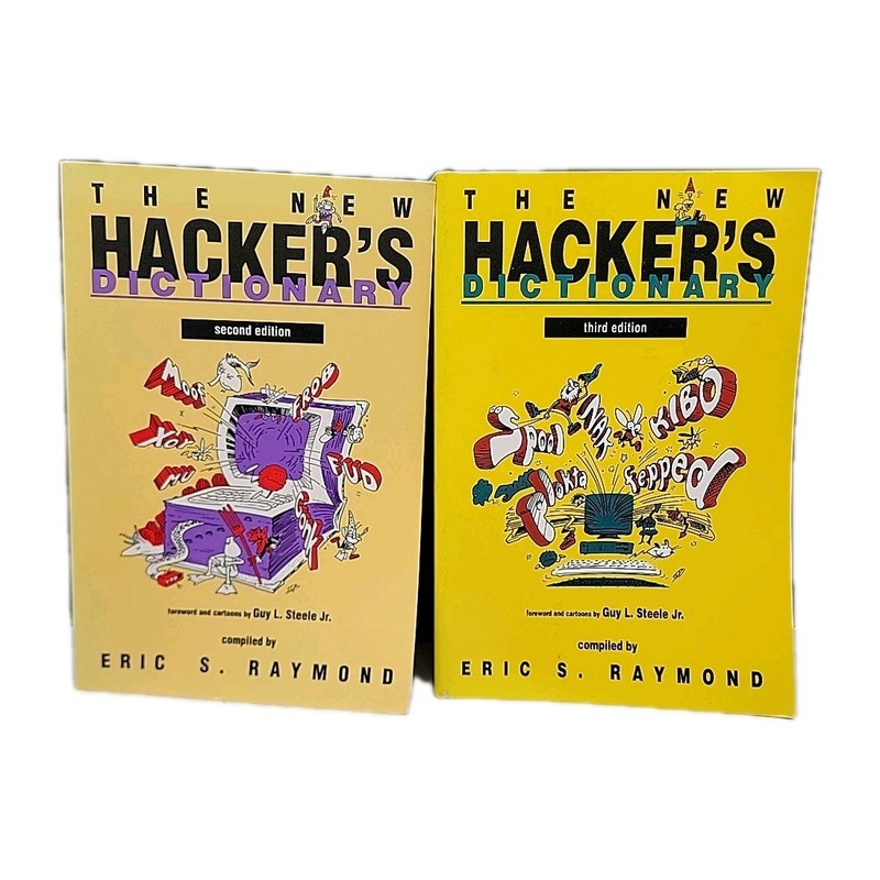 The New Hacker’s Dictionary 2nd & 3rd Edition Eric S. Raymond Computer Tech Book