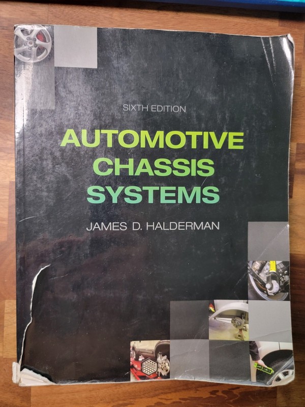 Automotive Chassis Systems (6th Edition) (Automotive Systems Books) by Halderman