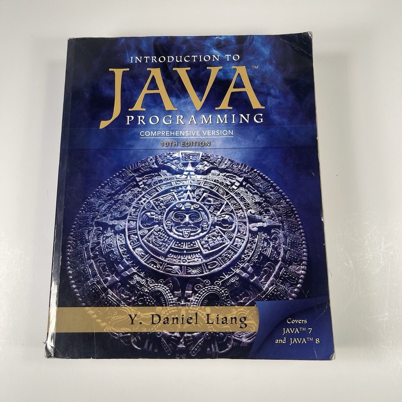 Intro to Java Programming, Comprehensive Version [10th Edition] Good Condition