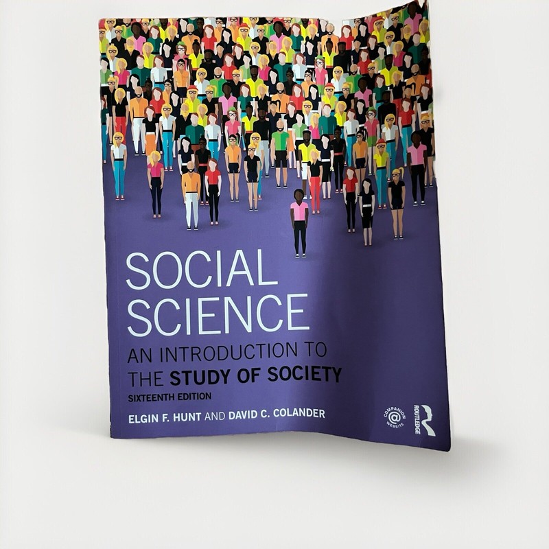 Social Science : An Introduction to the Study of Society by David C. Colander