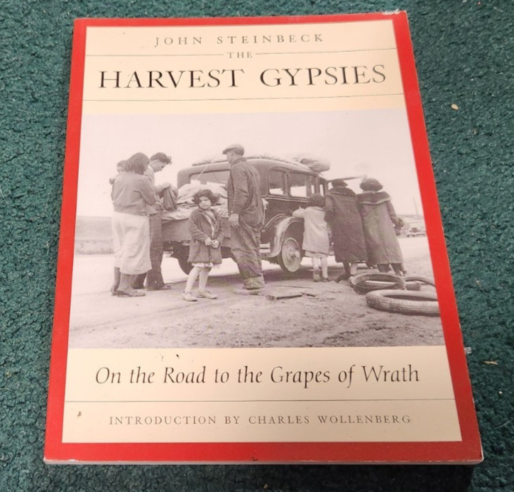 THE HARVEST GYPSIES On Road to Grapes of Wrath John Steinbeck Paperback