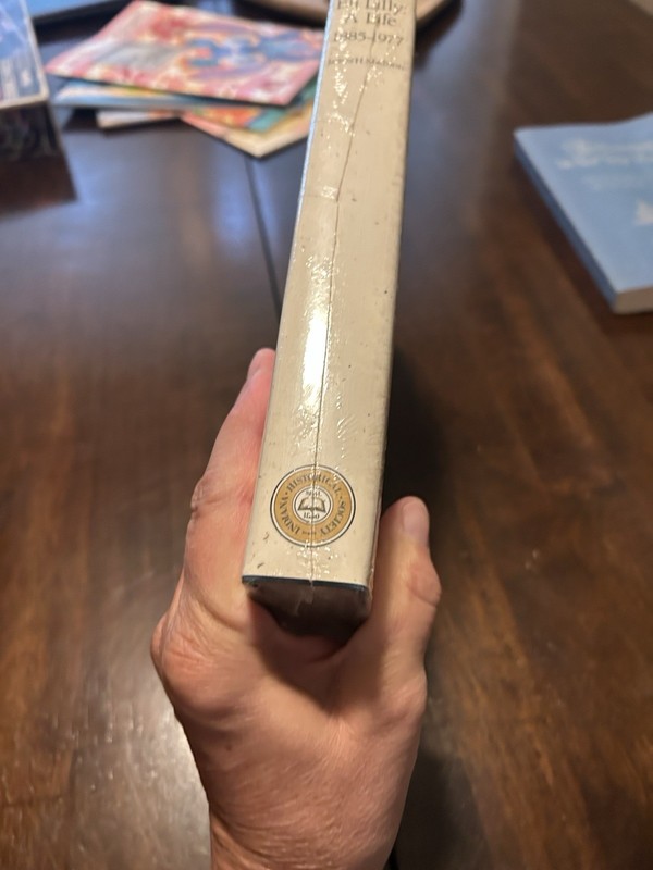 Hardcover Book Eli Lilly: A Life, 1885-1977 Shrink Wrapped But Dusty gallery
