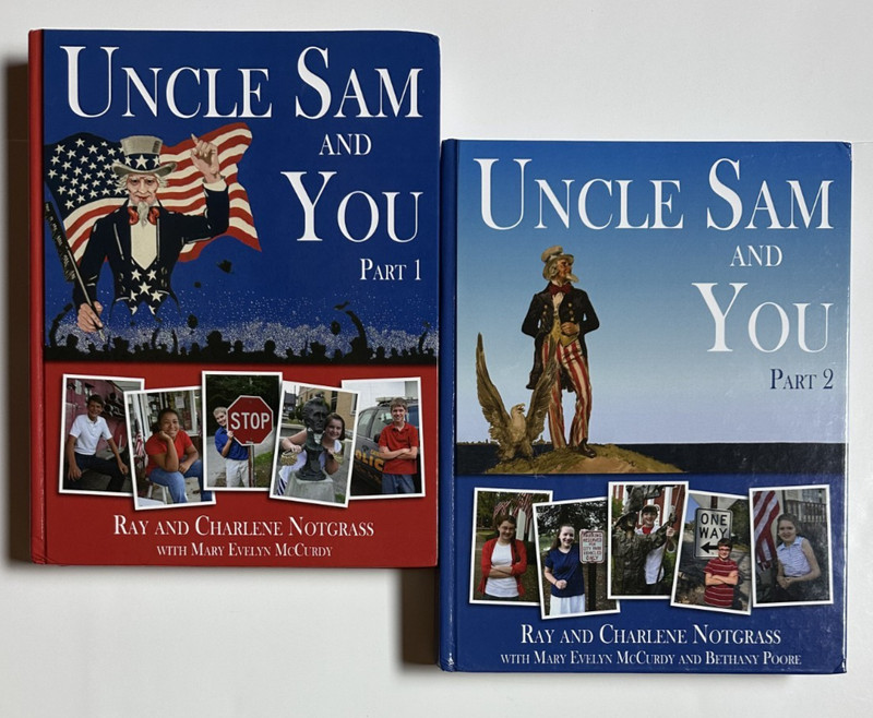 Notgrass Uncle Sam and You Student Text Textbook Book 1 2