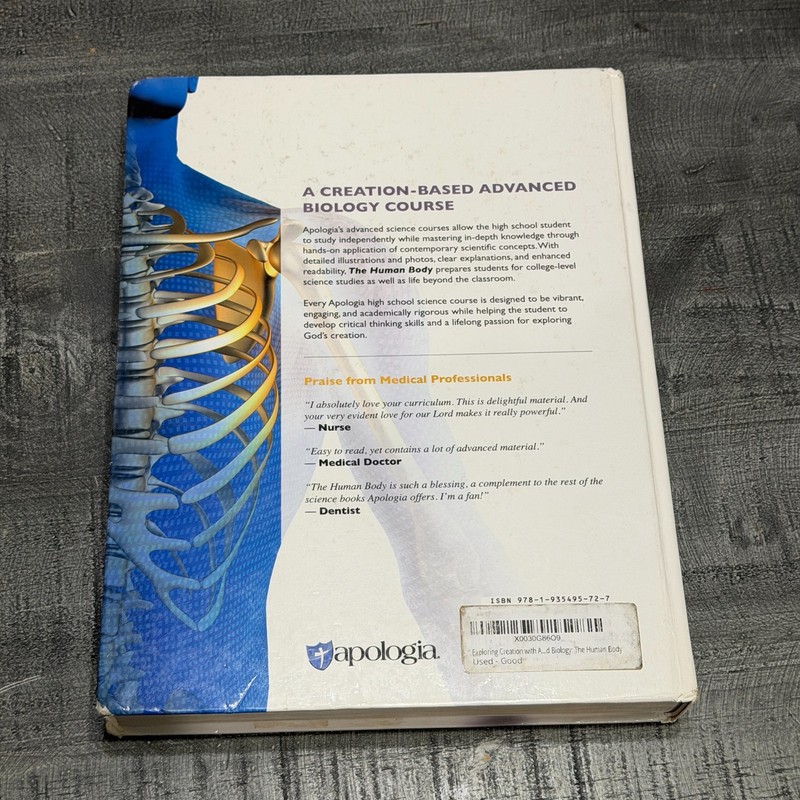 Apologia Exploring Creation with Advanced Biology: The Human Body 2nd Edition gallery