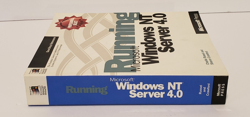 Running Microsoft Windows NT Server 4.0 Microsoft Press Vintage IT Book Retro gallery